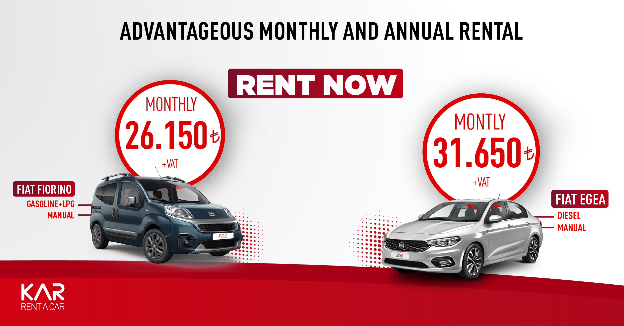 Fiat Egea and Fiat Fiorino July Campaign