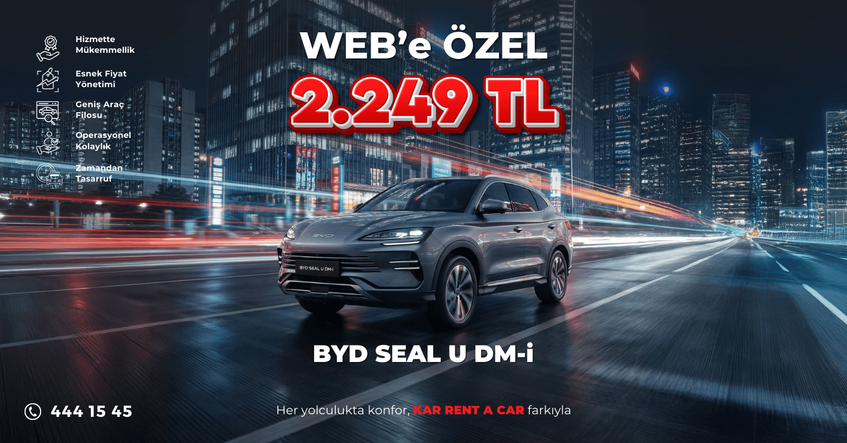 Web Sitesine Özel BYD SEAL U DM-i