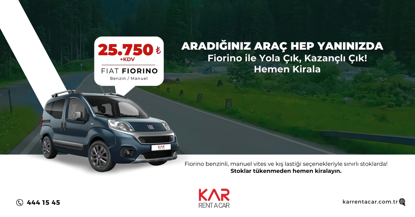 Aradığınız Araç Hep Yanınızda! Fiorino Kampanyası