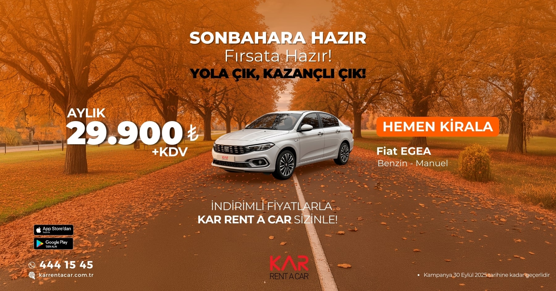 Fiat Egea Bahar Eylül Kampanyası