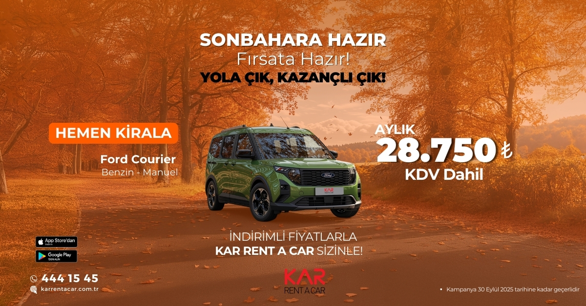 Ford Courier Bahar Eylül Kampanyası