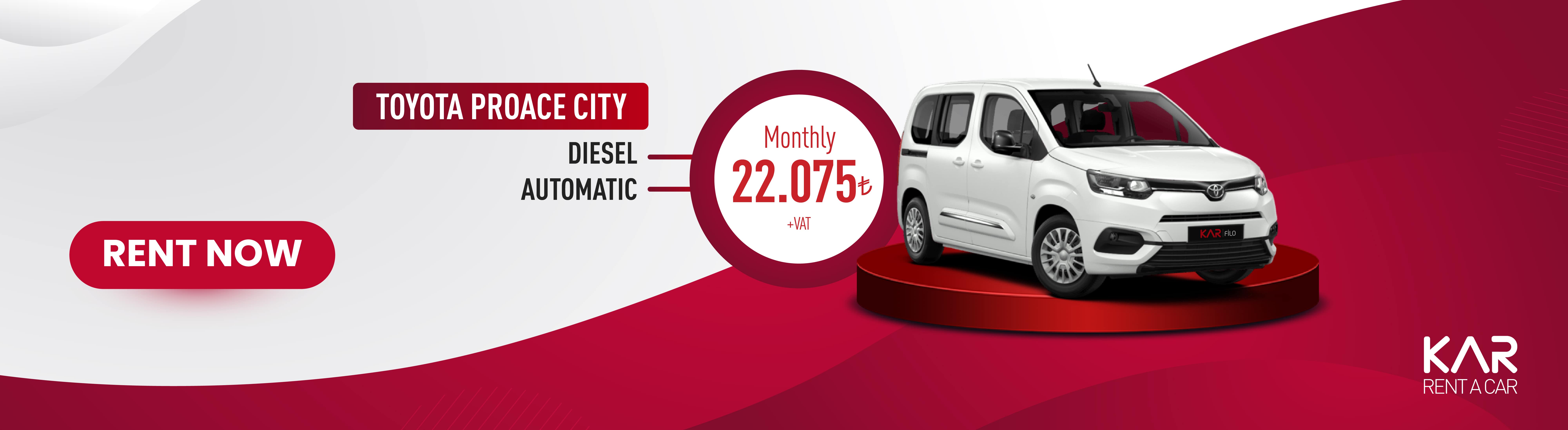 Toyota Proace City March Campaign