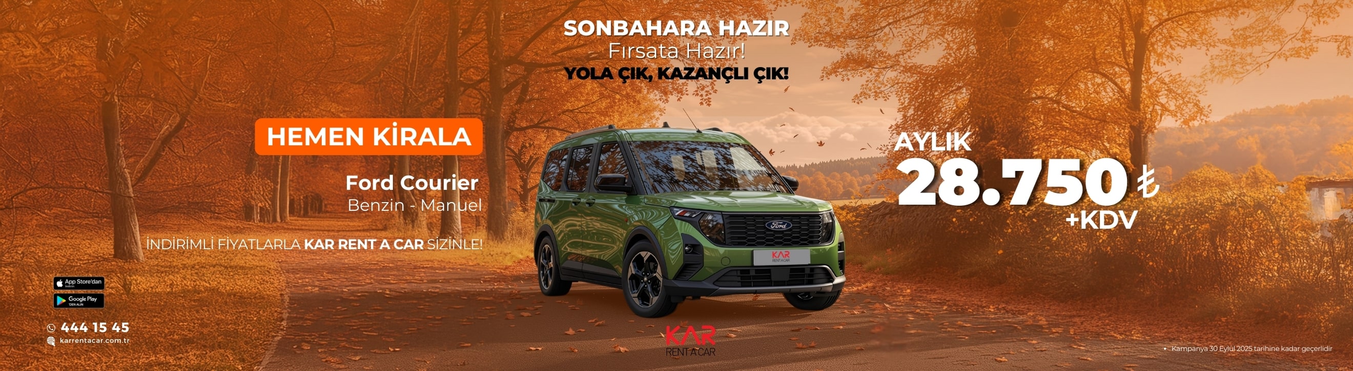 Ford Courier Bahar Eylül Kampanyası