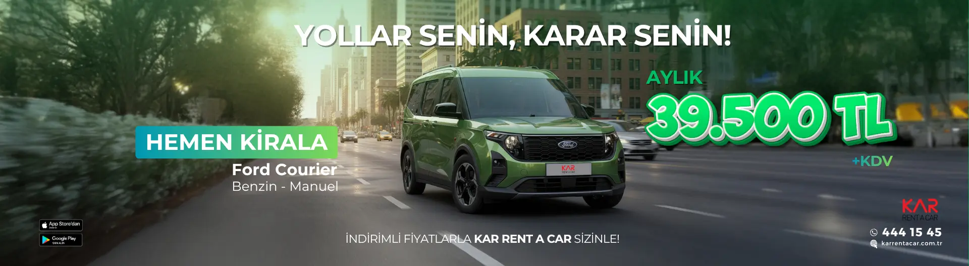 Ford Courier Temmuz Kampanyası